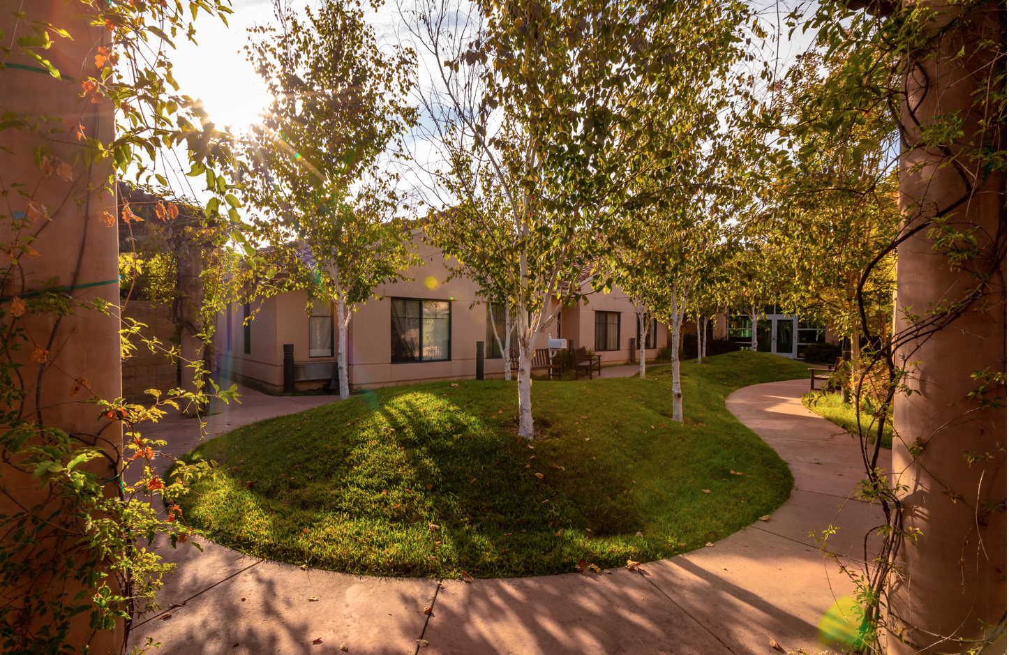 Outside shot of building on campus